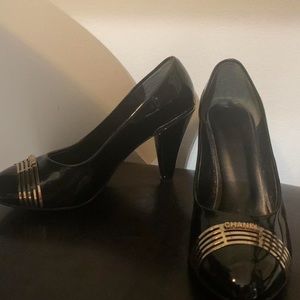Chanel black pumps
